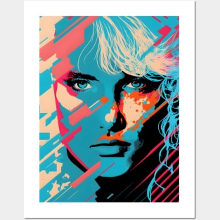 Blade Runner - Daryl Hannah - Cyberpunk Aesthetic Posters and Art